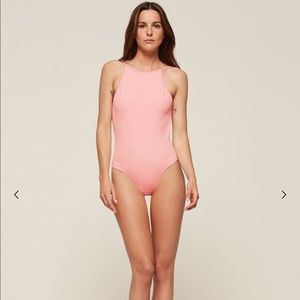 Reformation Blush  Venetian One Piece M NWT